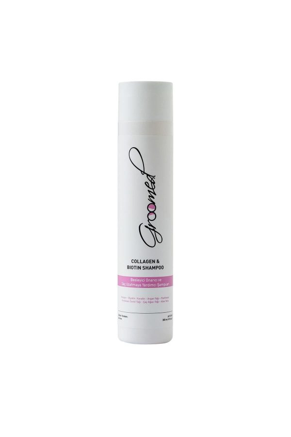 شامپو اورجینال برند Groomed مدل Kolajen Biotin Şampuan 300 ml کد 150190188