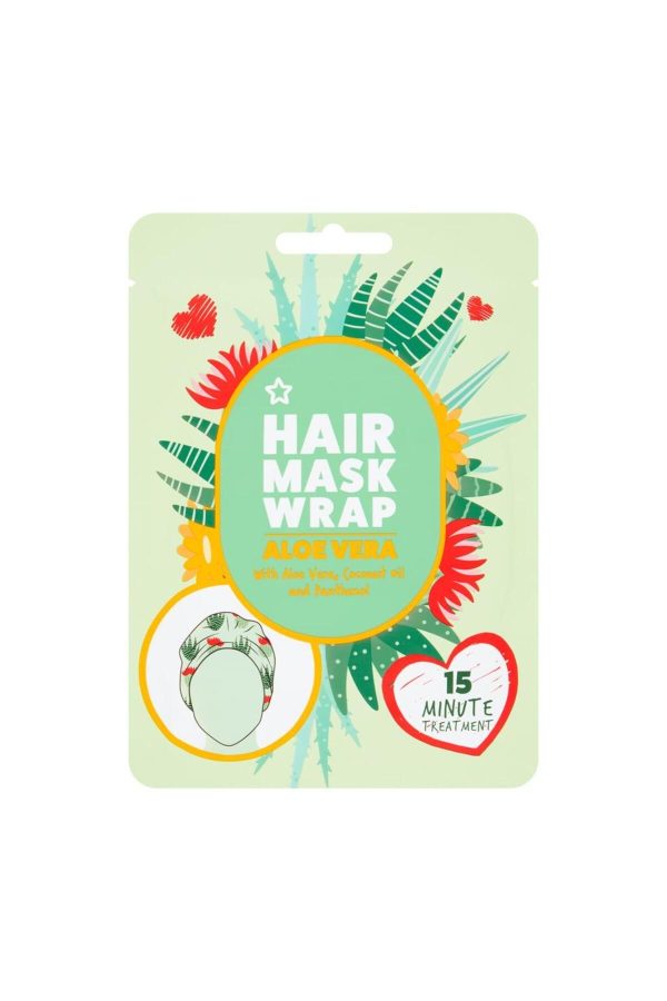 ماسک مو اورجینال برند Superdrug مدل Hair Mask Wrap Aloe Vera کد 827423983