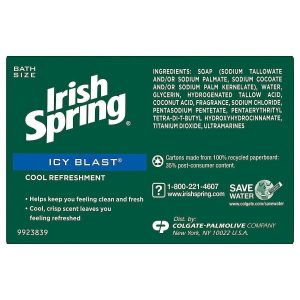 صابون جامد اورجینال برند Irish spring مدل Icy Blast 8 Adet کد 745407980