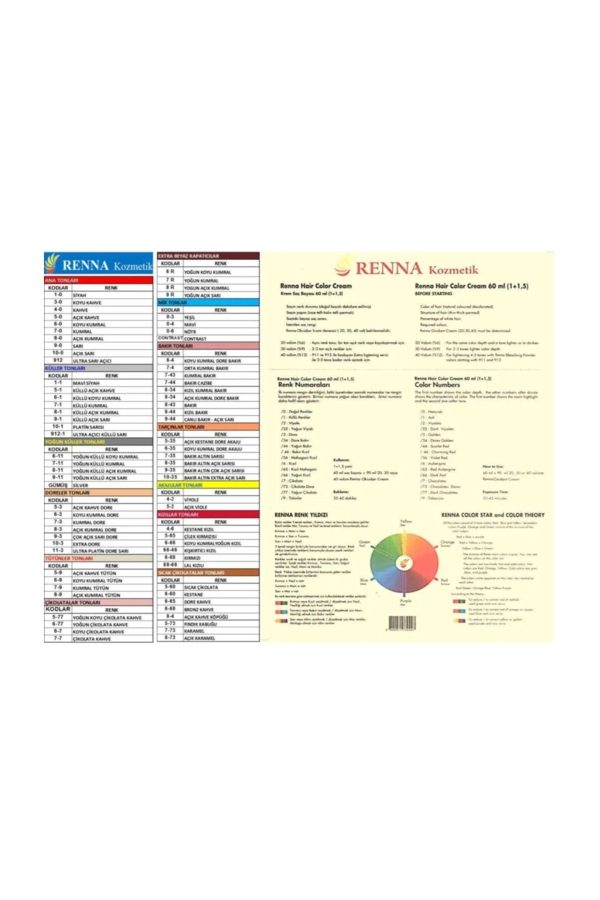 رنگ مو اورجینال برند Renna مدل 5-73 Fındık Kabuğu کد 46978779 - Image 3