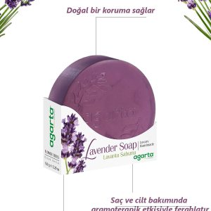 صابون جامد اورجینال برند Agarta مدل Lavender Soap Natural 150 gr کد 33049584