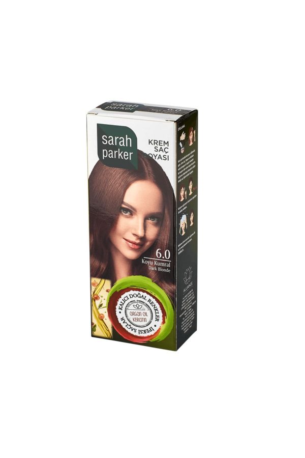 رنگ مو اورجینال برند Sarah parker مدل Koyu Kumral Krem Saç Boyası کد 220819742