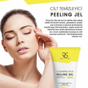 پاک کننده صورت اورجینال برند Rise and shine مدل Peeling Jel – 150 ML کد 759353204