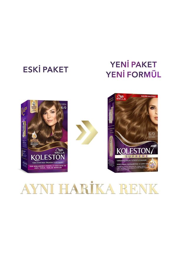 رنگ مو اورجینال برند Wella مدل Koleston Supreme Saç Boyası کد 769723947 - Image 2