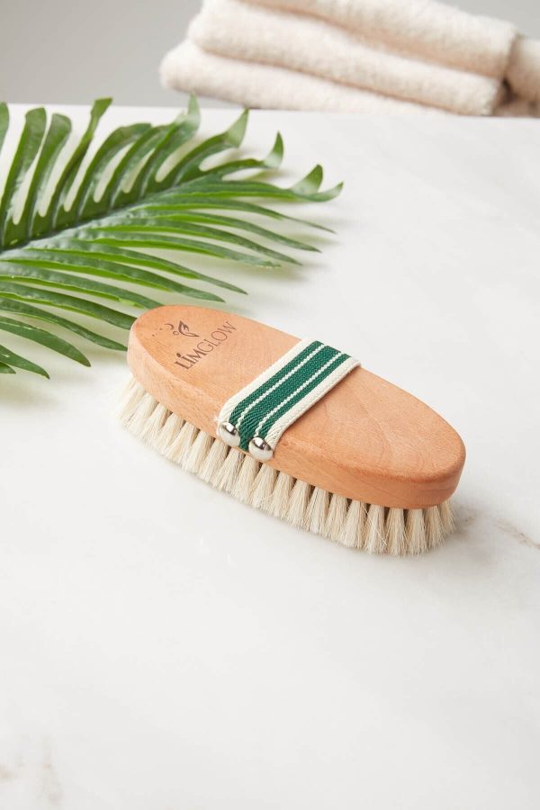 برس سلولیت اورجینال برند Limglow مدل 100% Natural Horsehair Cellulite Brush کد 745745528