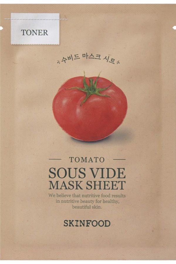 ماسک صورت اورجینال برند Skinfood مدل Tomato Sous Vide Sheet Maske کد 51925224