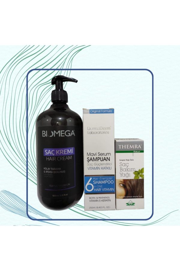 ست مراقبت از مو اورجینال برند Dermaderm کد 807190315
