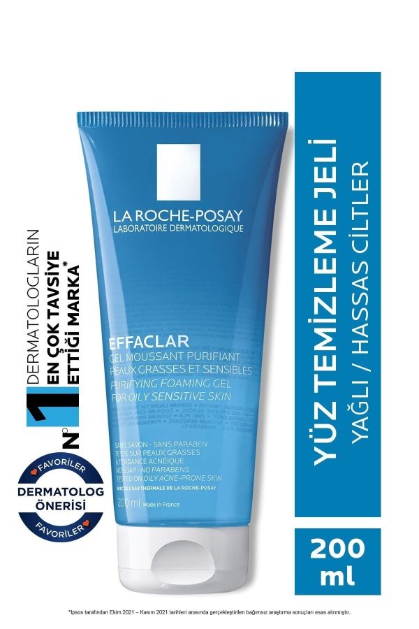 پاک کننده صورت اورجینال برند La roche posay مدل Effaclar Yüz Temizleme Jeli 200ml کد 266802778