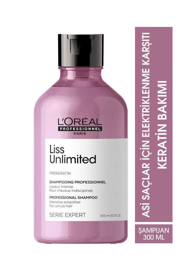 ست مراقبت از مو اورجینال برند L oreal professionnel مدل Elektriklenme Karşıtı Liss Unlimited کد 234580989 - Image 2