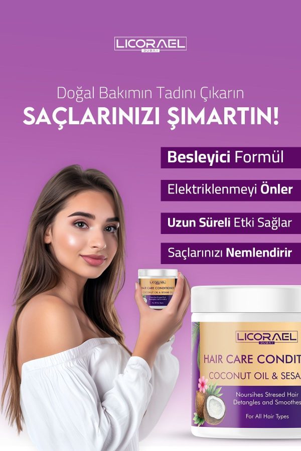 ماسک مو اورجینال برند Licorael dubai مدل Hair Care Conditioner 200ml کد 827210116 - Image 2
