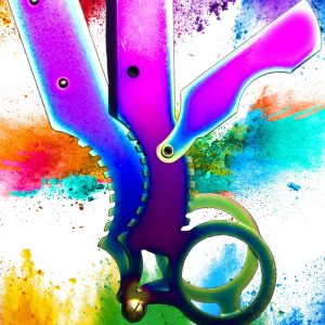قیچی مو اورجینال برند Qualis کد 821531986
