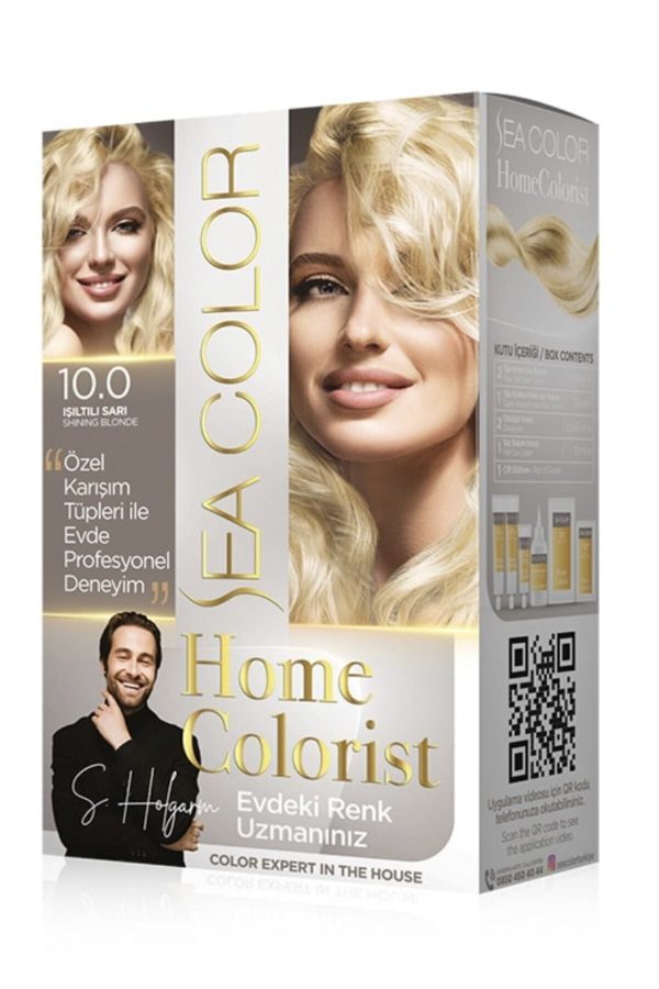 رنگ مو اورجینال برند Sea color کد 381609763