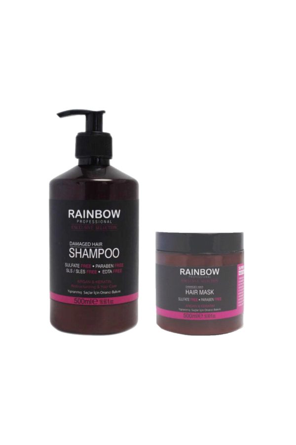 ست مراقبت از مو اورجینال برند Rainbow کد 653435537