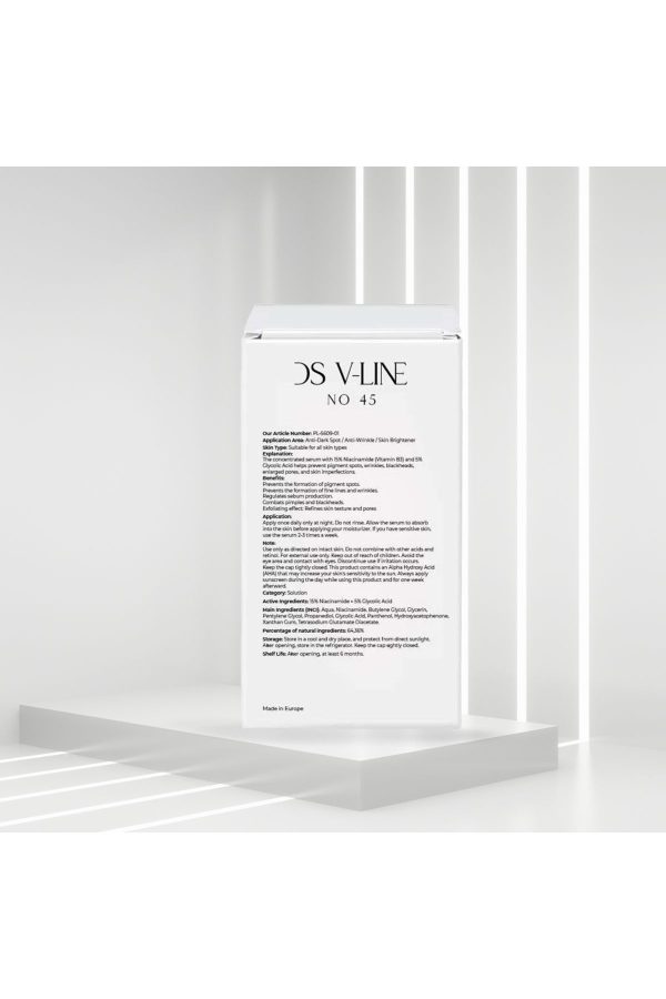سرم پوست اورجینال برند Ds v line مدل V-Line Niacinamide Serum (30ML) کد 806783984 - Image 4