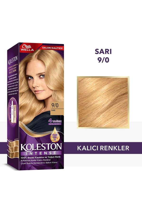 رنگ مو اورجینال برند Wella مدل Koleston Intense 9/0 Blonde کد 734322840