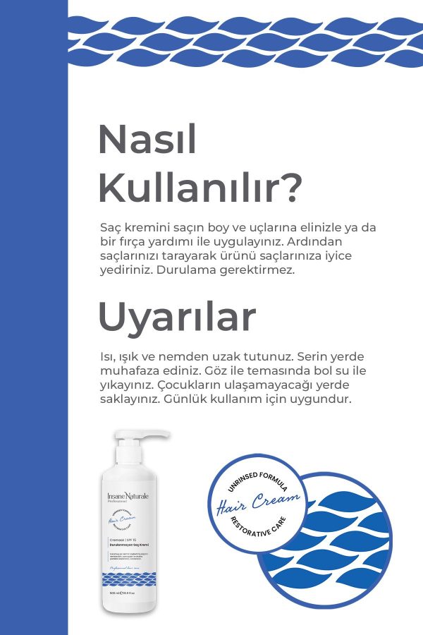 کرم مو اورجینال برند Insane naturale کد 827135915 - Image 3
