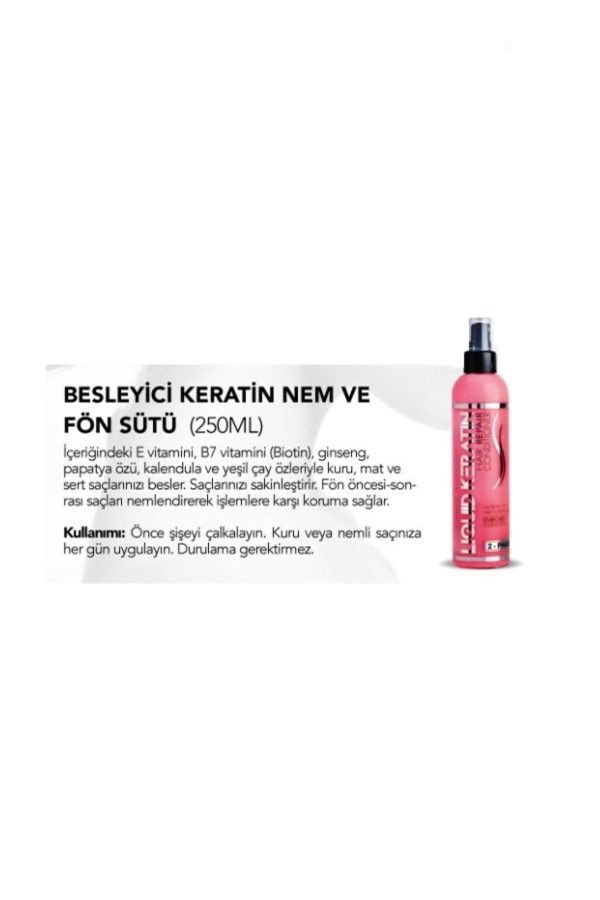 ست مراقبت از مو اورجینال برند Liquid keratin کد 38839090 - Image 2