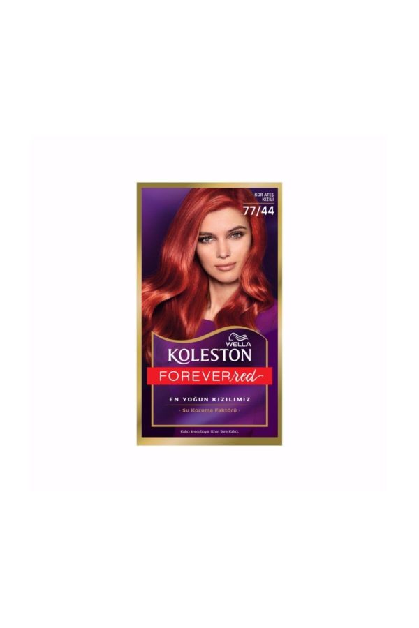 رنگ مو اورجینال برند Wella مدل 77/44 Kor Ateş Kızılı کد 40240669