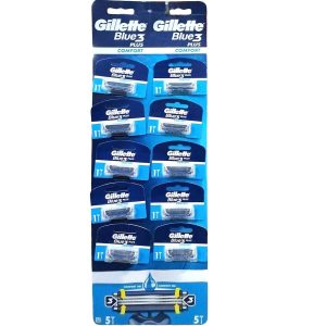 ژیلت و ریش تراش اورجینال برند Gillette مدل Blue 3 Comfort Plus کد 796119429