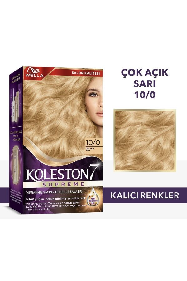 رنگ مو اورجینال برند Wella مدل Koleston Supreme Kit Saç Boyası کد 805421643