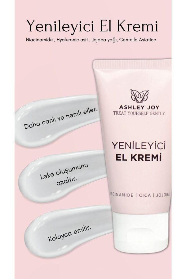 کرم دست اورجینال برند Ashley joy مدل Yenileyici El Kremi 50 Ml کد 275113352 - Image 5