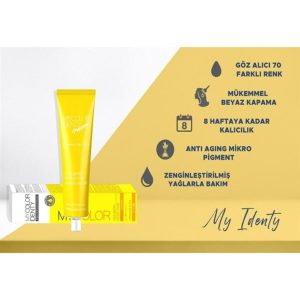رنگ مو اورجینال برند My color identy کد 116511983