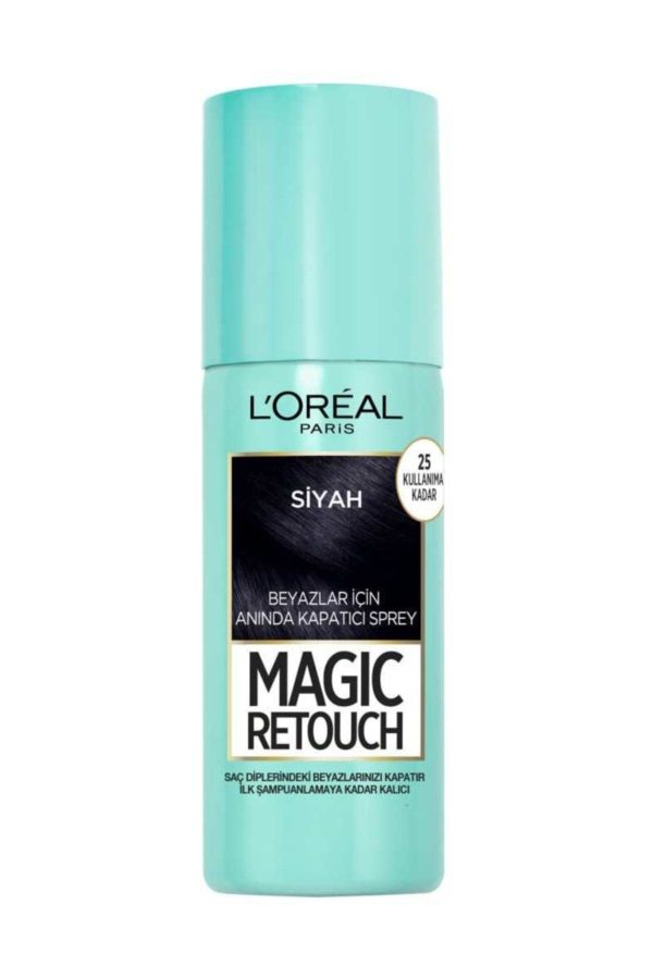 رنگ مو اورجینال برند L oreal paris مدل Kapatıcı Siyah Saç Spreyi 2'li کد 38182037