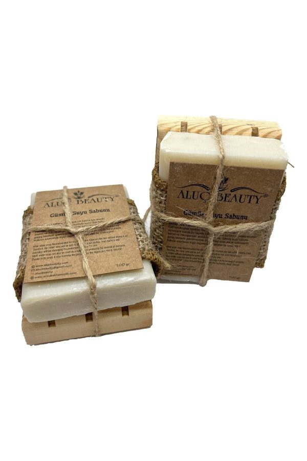 صابون جامد اورجینال برند Aluc beauty مدل Silver Water Soap کد 704971195