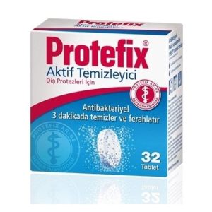 خمیر دندان اورجینال برند Protefix مدل Aktif Temizleyici 32 Tablet کد 4630329