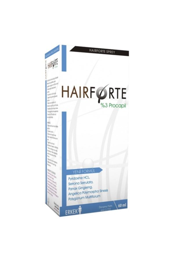 ست مراقبت از مو اورجینال برند Hairforte مدل Erkek Sprey 60 ml کد 302748772