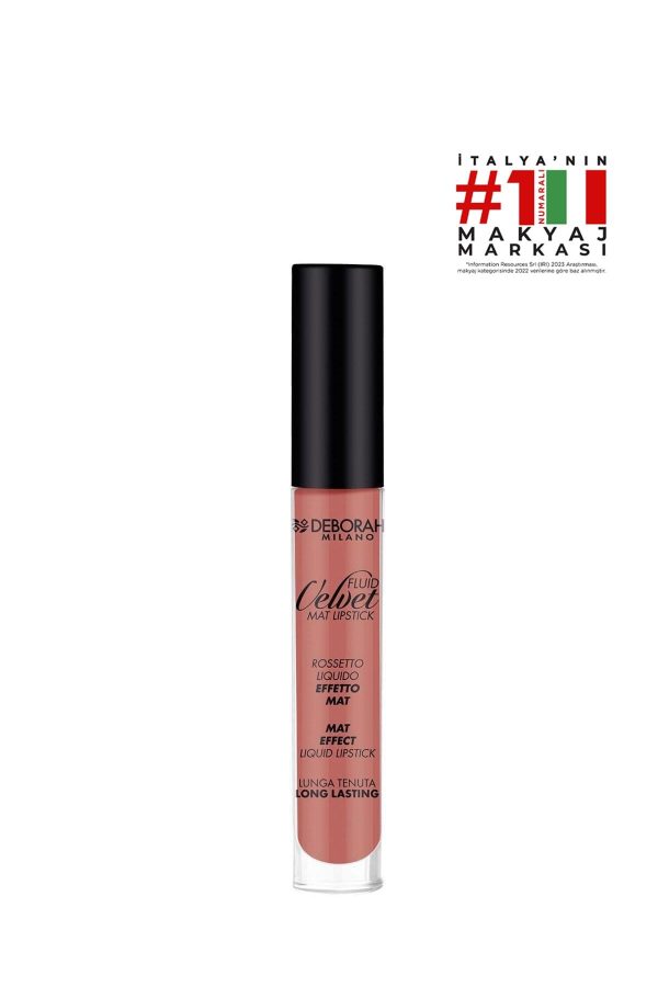 رژ لب اورجینال برند Deborah مدل Fluid Velvet Mat Likit Ruj کد 2204484