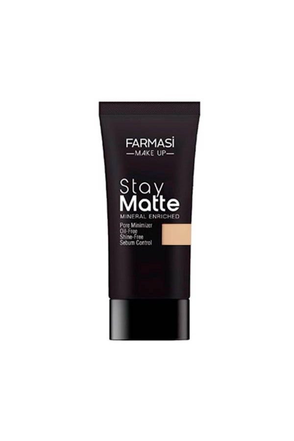 کرم فاندیشن اورجینال برند Farmasi مدل Stay Matte Fondöten کد 156909294