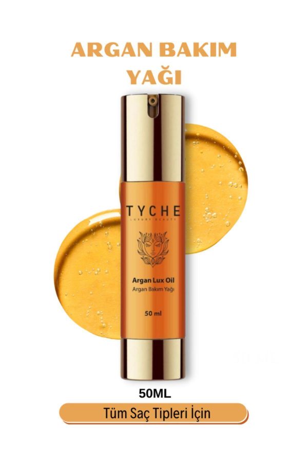 روغن و سرم مو اورجینال برند Tyche luxury beauty مدل Argan Saç Bakım Yağı 50ml کد 790626204