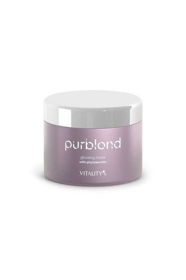 ماسک مو اورجینال برند Vitality s مدل PURBLOND GLOWING MASK 200ML کد 828880237
