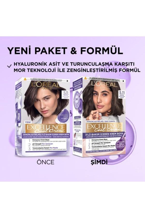 رنگ مو اورجینال برند L oreal paris کد 833083637 - Image 2