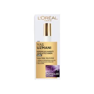 کرم دور چشم اورجینال برند L oreal paris مدل 50+ Wrinkle-Fighting Renewing Eye Cream کد 284710887
