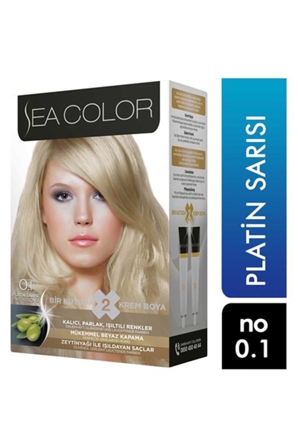 رنگ مو اورجینال برند Sea color کد 31447472