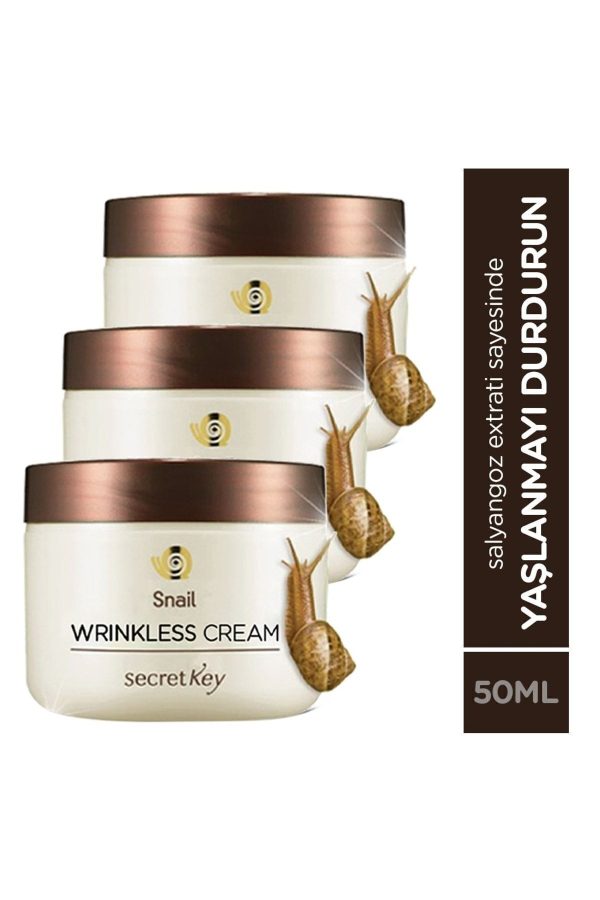 کرم صورت اورجینال برند Wrinkless snail cream کد 650927444