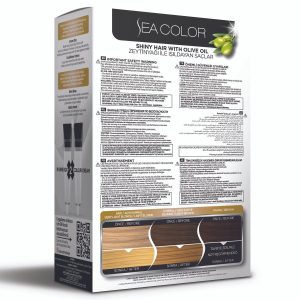 رنگ مو اورجینال برند Sea color کد 814579292