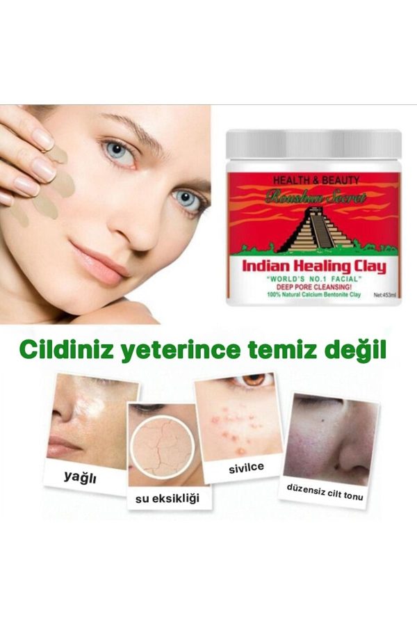 ماسک صورت اورجینال برند Roushun secret مدل Kil Maskesi 454 gr کد 789371841 - Image 3