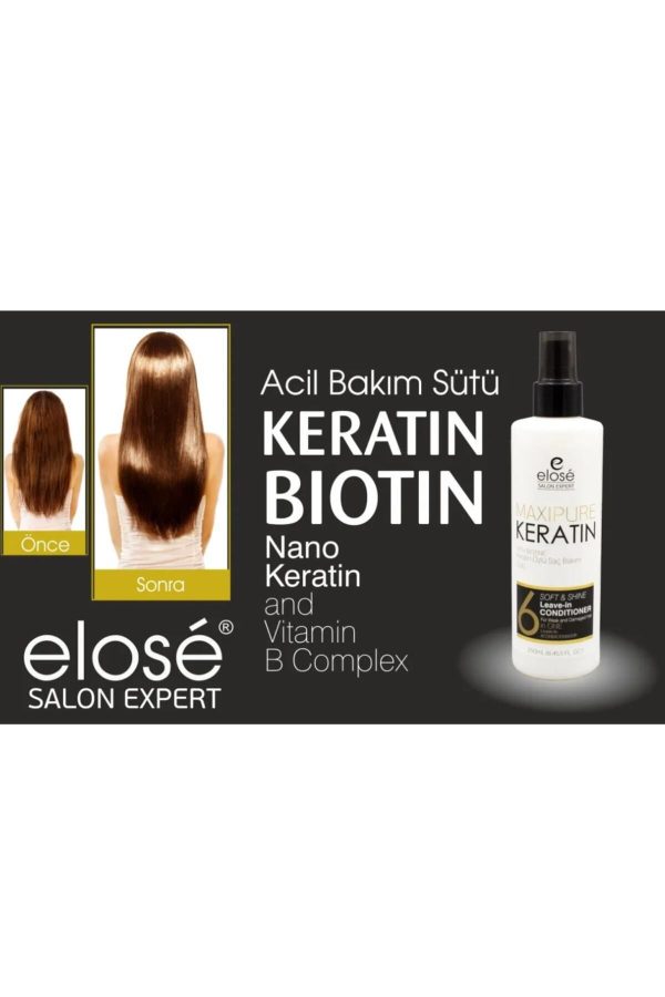 کرم مو اورجینال برند Elose مدل Keratin Hair Milk 250 Ml کد 31648278 - Image 3