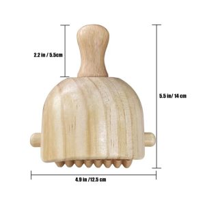 برس سلولیت اورجینال برند Naturachi مدل Wood Massage Roller for Cellulite کد 788717584