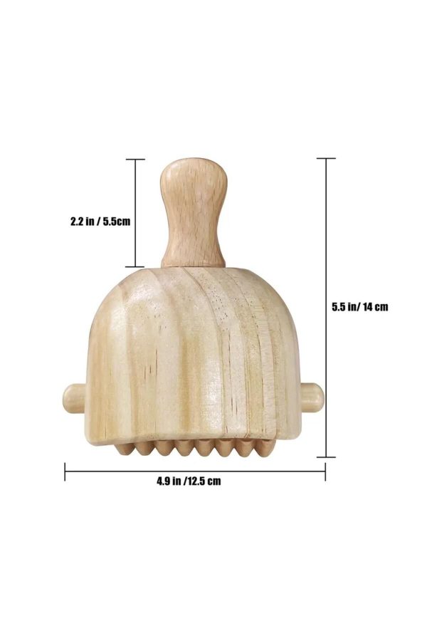 برس سلولیت اورجینال برند Naturachi مدل Wood Massage Roller for Cellulite کد 788717584 - Image 2