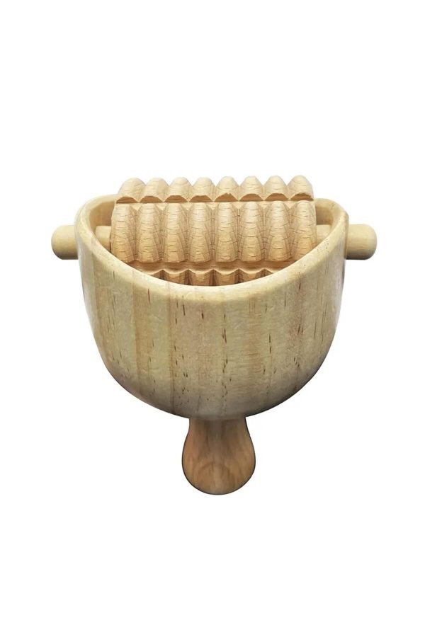 برس سلولیت اورجینال برند Naturachi مدل Wood Massage Roller for Cellulite کد 788717584 - Image 5