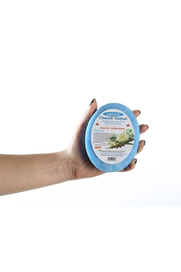 صابون جامد اورجینال برند Akturk osmanli sabuni مدل Eucalyptus Bath Sponge Soap کد 267367500