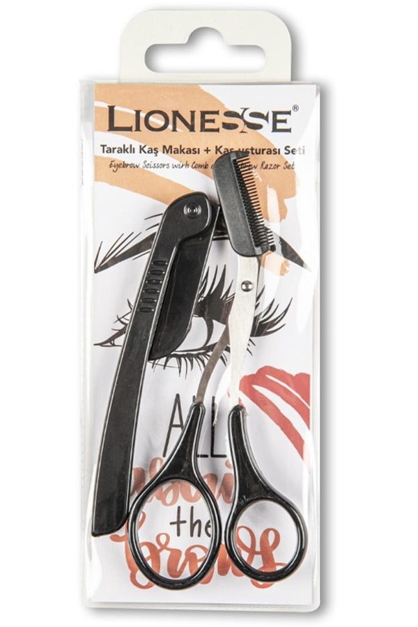 قیچی ابرو اورجینال برند Lionesse مدل 4280 کد 133310887