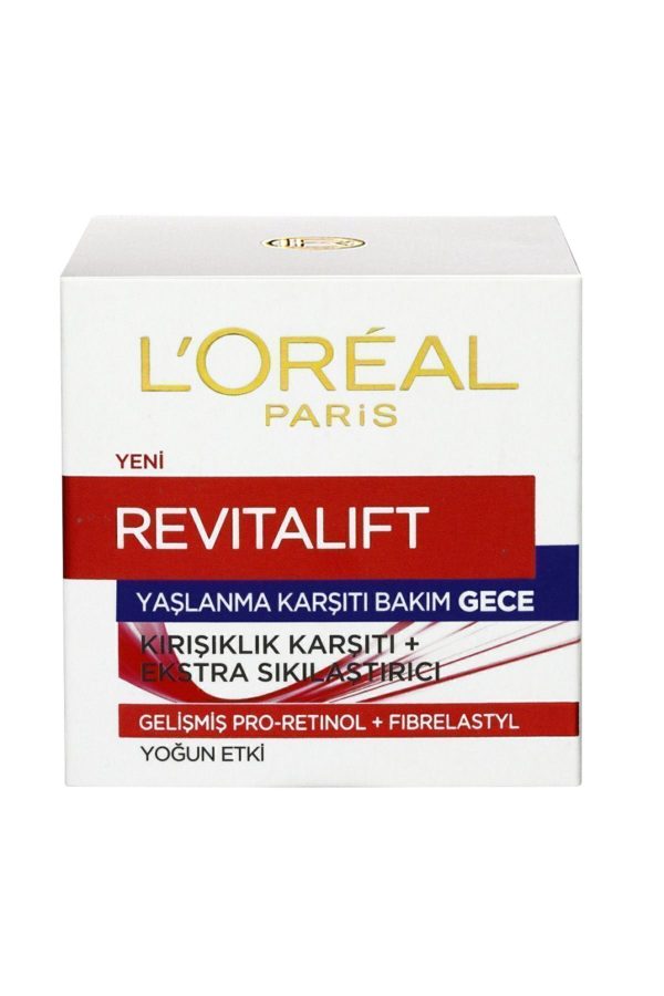 کرم صورت اورجینال برند L oreal paris مدل Revitalift Anti-Aging Night Cream کد 1262481 - Image 3