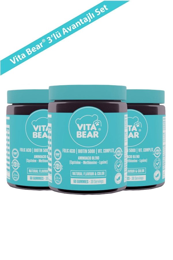 ویتامین مو اورجینال برند Vita bear کد 144457014