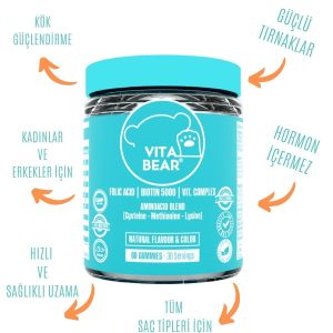 ویتامین مو اورجینال برند Vita bear کد 144457014