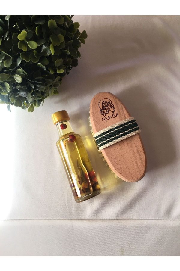 برس سلولیت اورجینال برند Medusa مدل Natural Horsehair Cellulite Brush کد 302284817